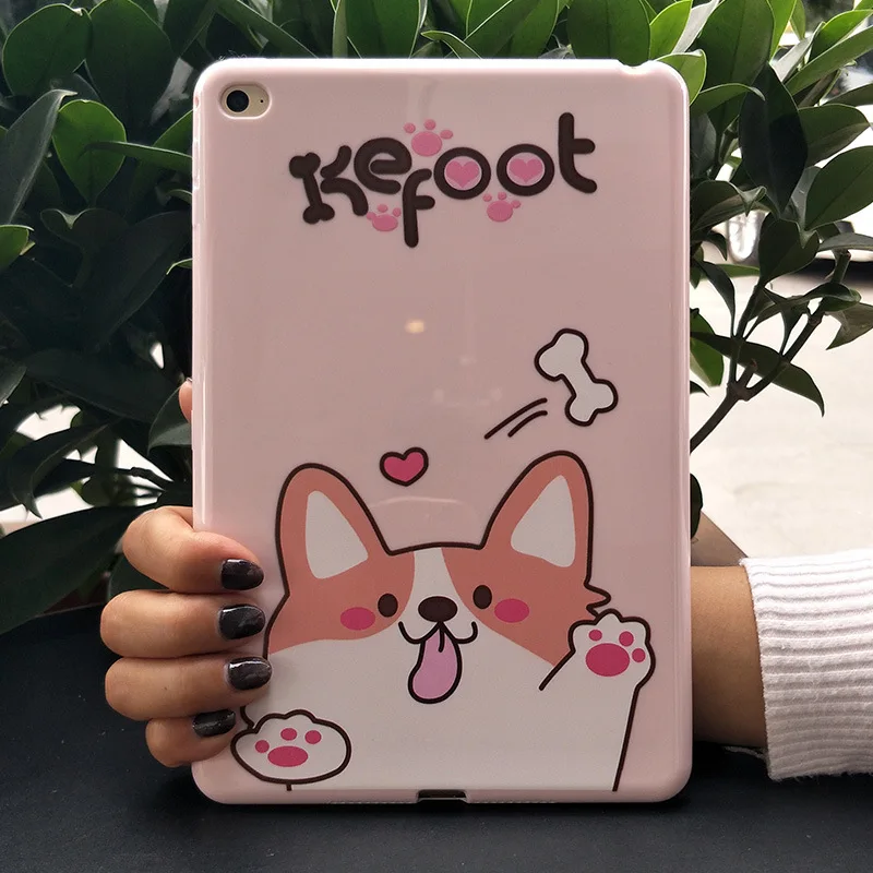 Мягкий чехол из ТПУ для iPad mini 1 2 3 4 симпатичный мультяшный силиконовый накладка 7 9
