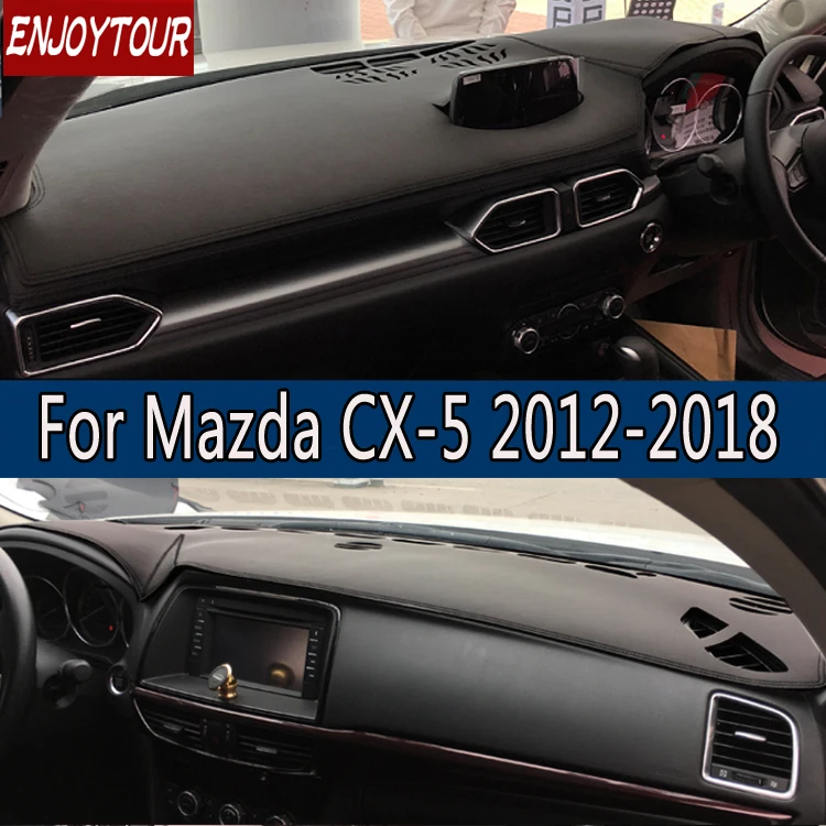 

For Mazda CX-5 CX5 EK KF 20122018 Leather Dashmat Dashboard Cover Prevent Sunlight Pad Dash Mat 2007 2008 2009 2013 2014 2016