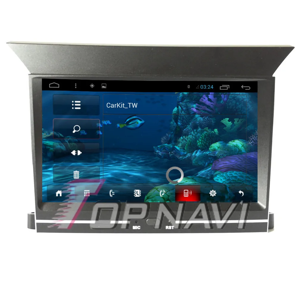Topnavi 7 &quotчетырехъядерный Android 6 0 Автомобильный GPS навигатор для Pilot 2009 2010 2011 2012