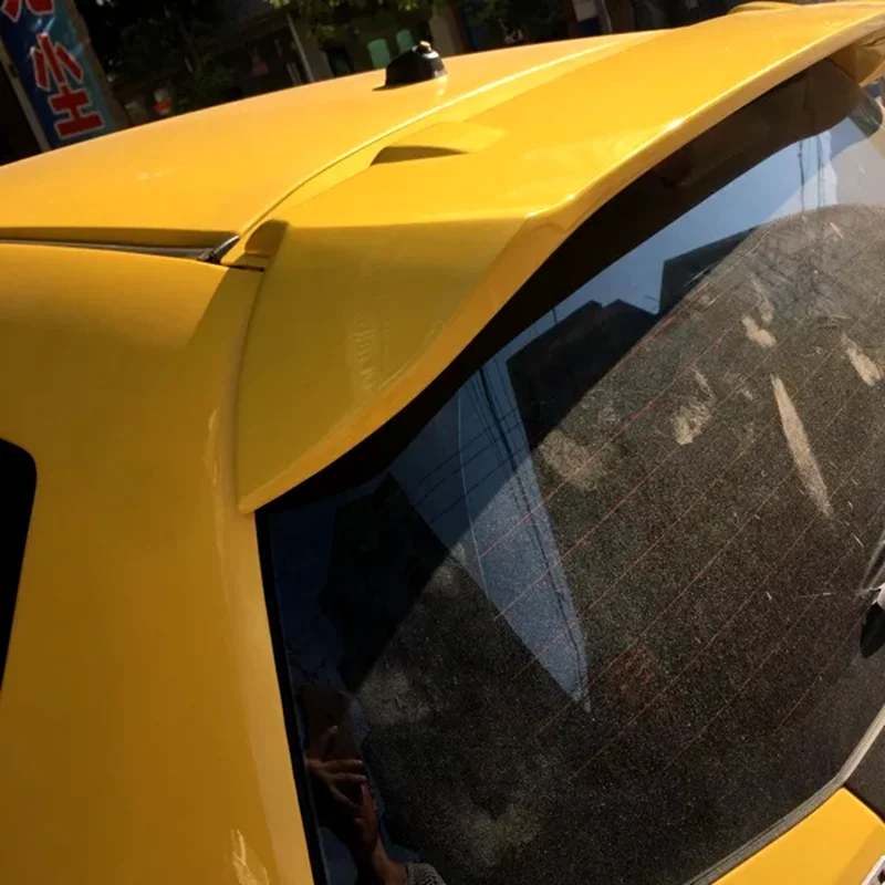 Для 2008-2013 Honda Jazz Fit спойлер высокого качества ABS Материал заднее крыло автомобиля