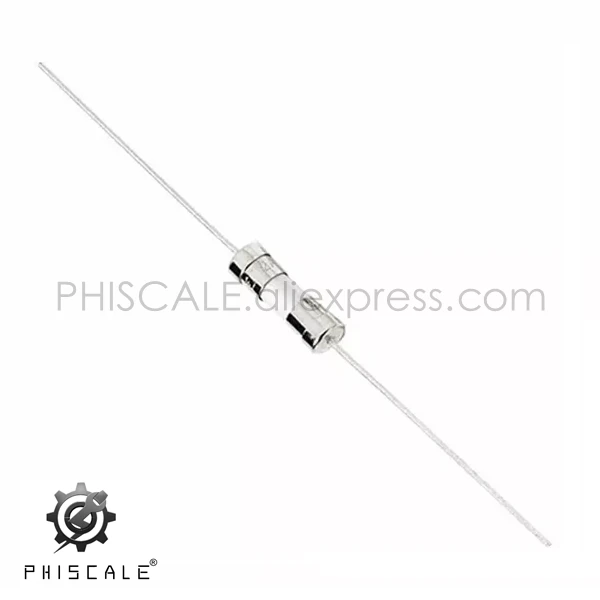 PHISCALE 100 шт 3*10 мм/3 6x10 мм осевое стекло/керамический предохранитель с свинцовой