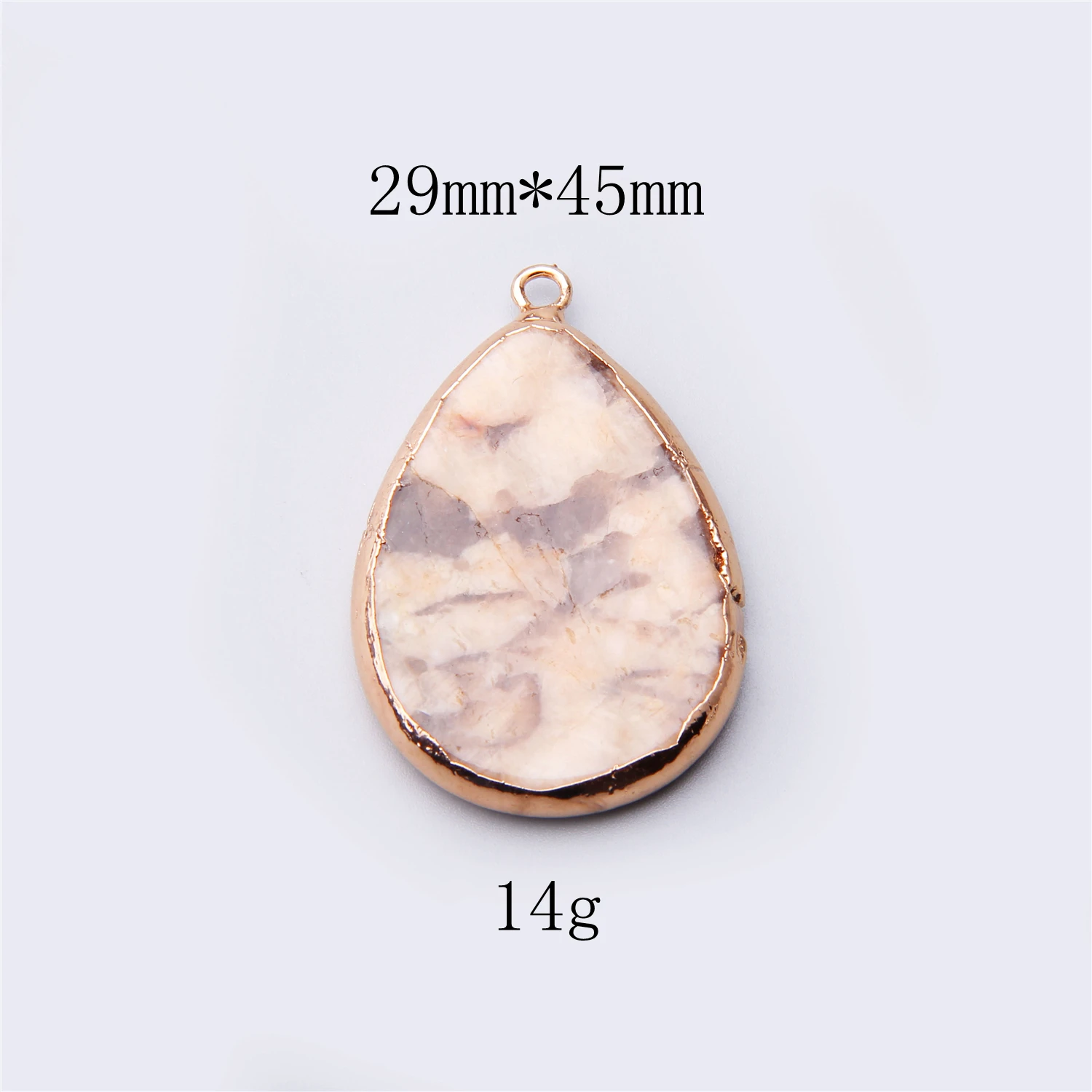 Wholesale pendulum Water Drop Shape Natural agates druzy Pendant DIY for Necklace Gold Color gems Pendant Charms Jewelry Making