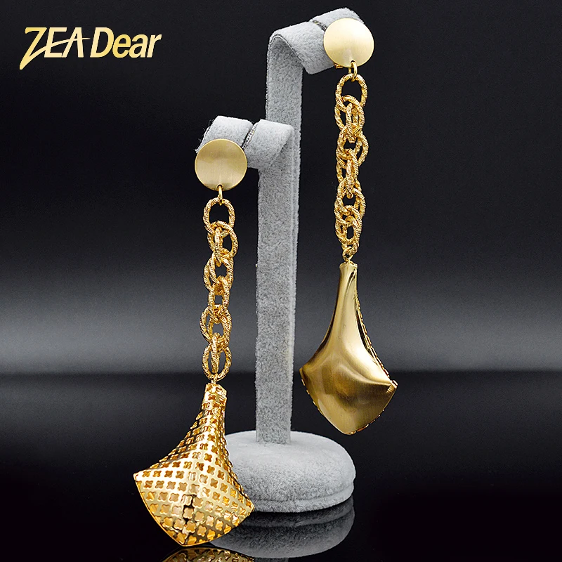 ZEA Dear Jewelry богемные серьги для женщин длинные в виде капель висячие распродажа