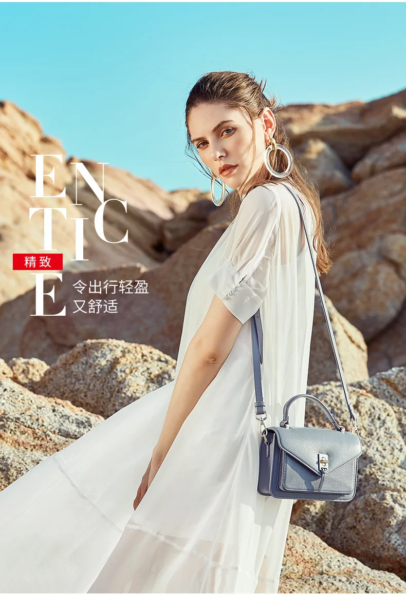 ALNEED Designer Bags Famous Brand Women Bags Genuine Leather Small Crossbody Bags Ladies Shoulder Clutch Fashion Flap Purse
