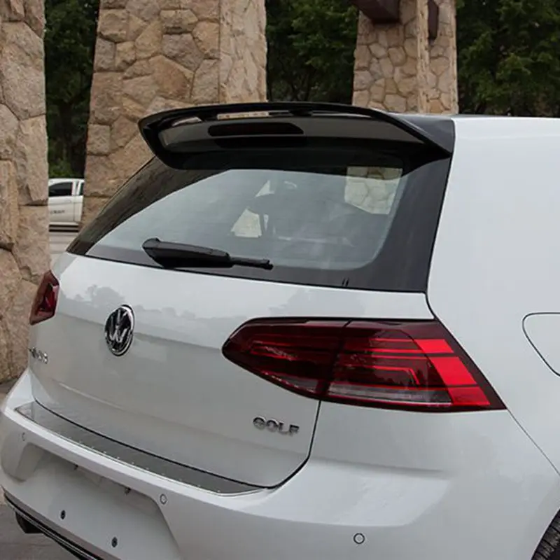 Для MK7 Golf 7 Rline Спойлер ABS Материал заднее крыло автомобиля праймер цвет VW задний
