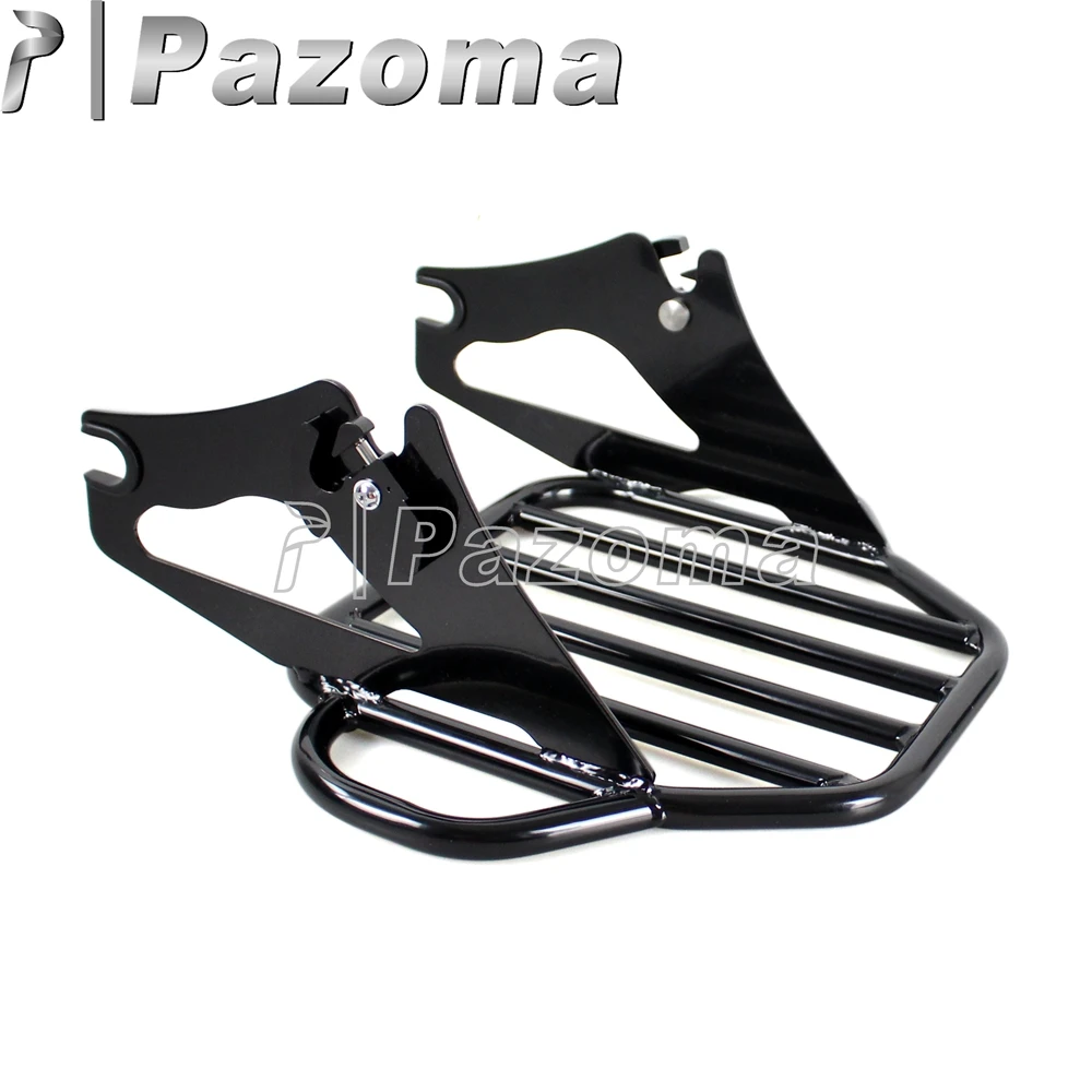 Черный Тур парк мотоцикл задний багажник крепящийся за сиденье стеллаж для