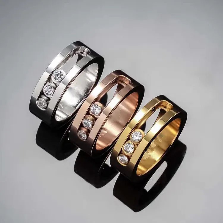 Женские кольца из нержавеющей стали имитация камня с цирконием|finger ring|ring ringstone ring