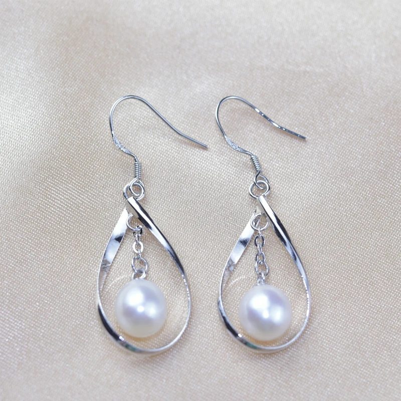 SHDIYAYUN 2019 серьги с жемчугом натуральный пресноводный жемчуг геометрические