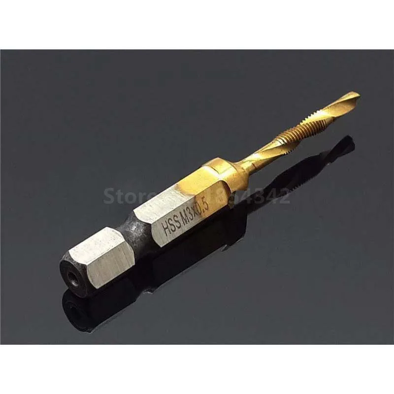 3 мм HSS шестигранный хвостовик спиральный кран зенковочный сверлильный Ремер