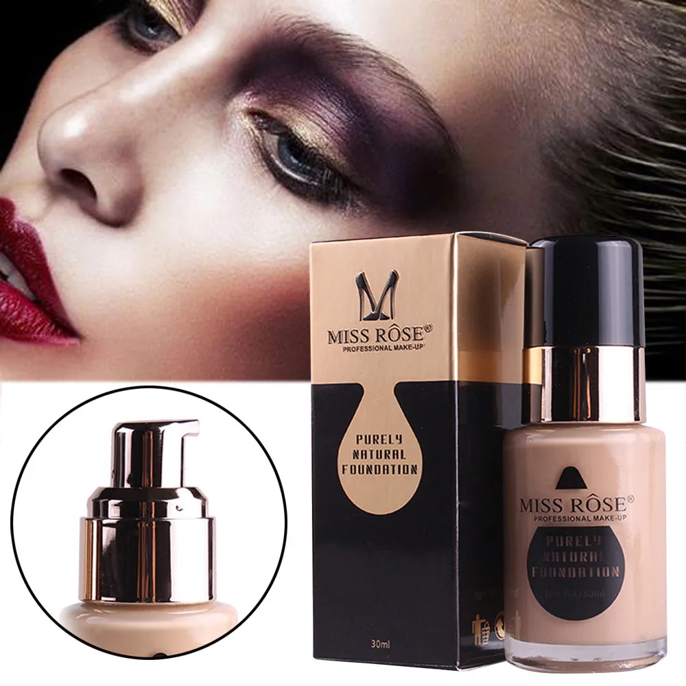 MISS ROSE основа для консилера лица Жидкий Макияж цвет водонепроницаемый консилер