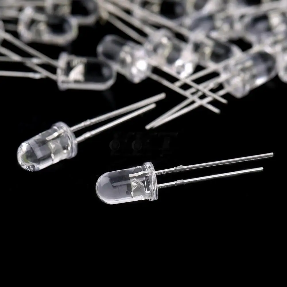 100 шт. ультраяркие белые светодиодные лампы 5 мм мкд|store led|store lampsstore light |