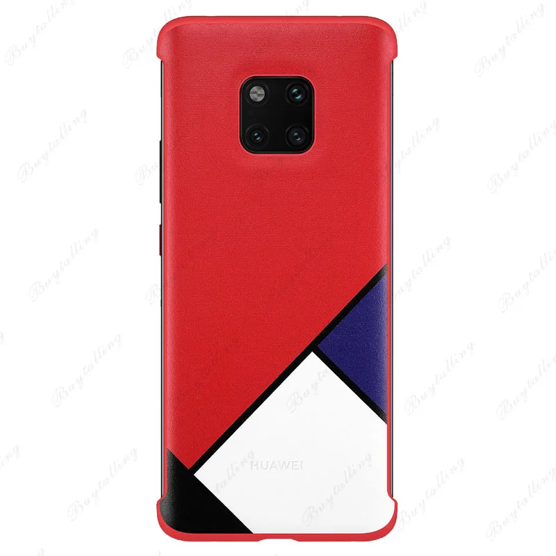 Оригинальный официальный huawei Коврики 20 pro pc чехол Абстрактные Темы оболочка с