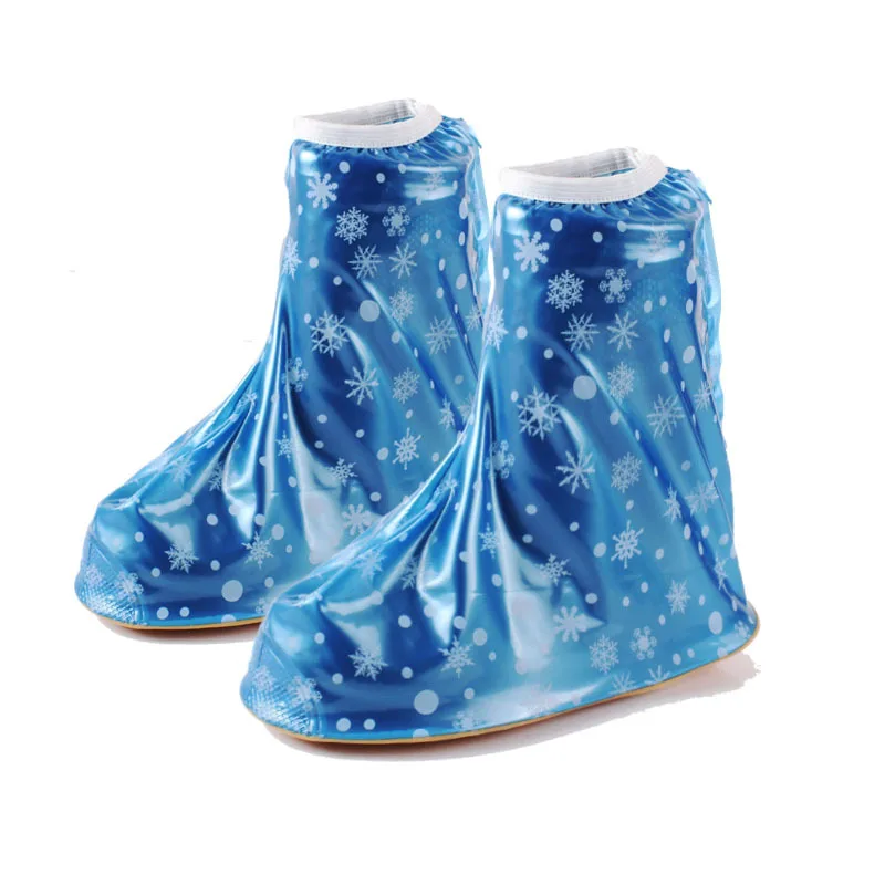 Aleafalling Снежинка Водонепроницаемый ребенка бахилы модные студ плотная куртка на