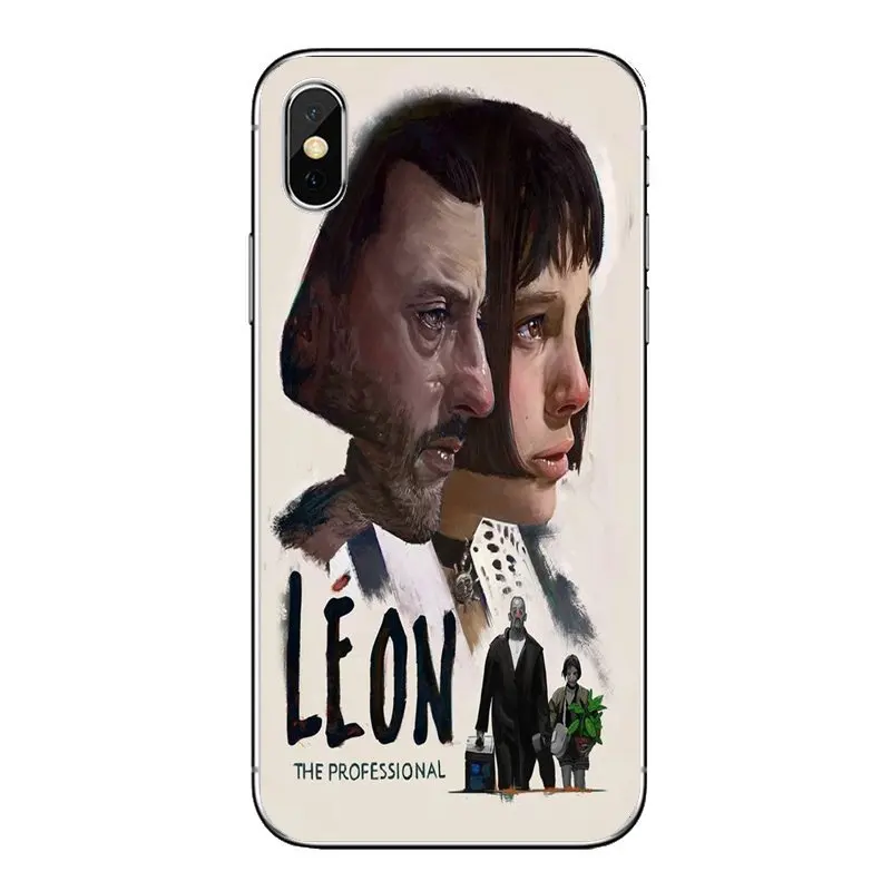 Силиконовый чехол для телефона iPod Touch iPhone 4 4S 5 5S 5C SE 6 6S 7 8 X XR XS Plus MAX Leon the Professional 1994