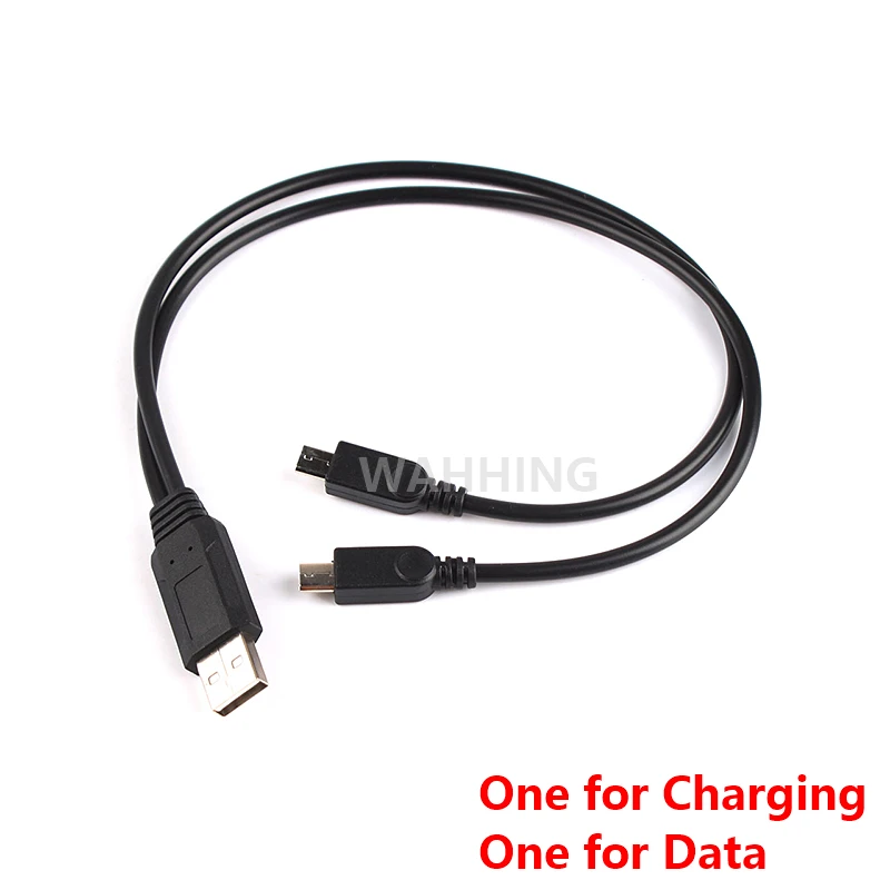 

Кабель-переходник HY1382 со штекером USB 2,0 на 2 штекера Micro USB