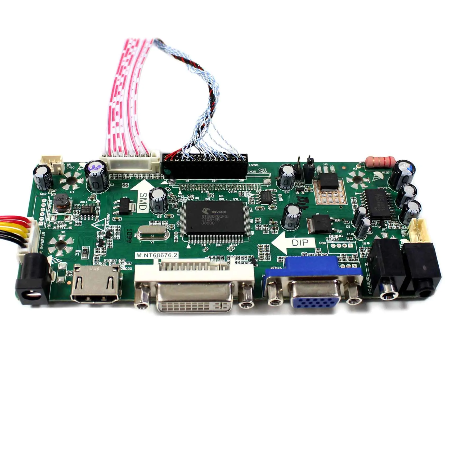 Плата ЖК контроллера аудиосигнала H DMI DVI VGA 10 1 дюйма B101UAN01/02 1920x1200 экран|panel shade|panel