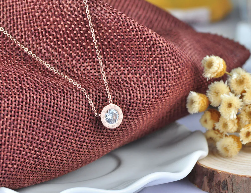 ZooMango Классический круглый кулон ожерелье серьги кольцо Ювелирные наборы