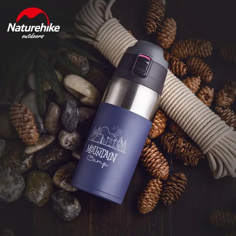 Naturehike 600 мл Спортивная бутылка для путешествий на открытом воздухе кружка из