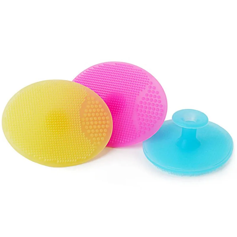 Силиконовые лица скраб для щетка мытья Pad удаления грязи Deep Clean Черноголовых