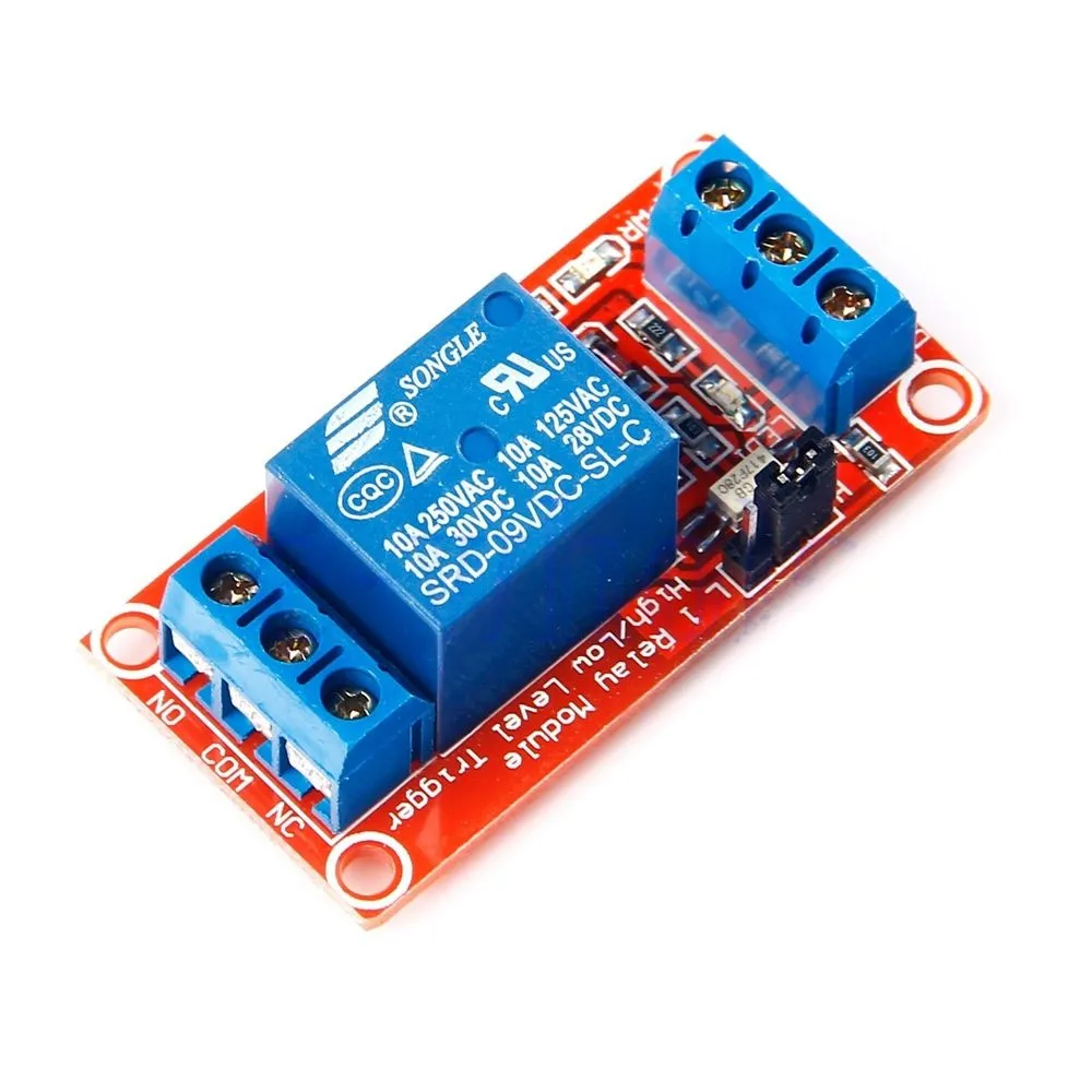 1 канальный релейный модуль 5V 9V 24V Высокая/Низкий уровень триггера реле Управление с анод для Arduino
