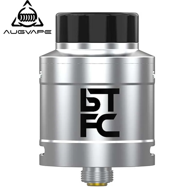 Augvape BTFC RDA атомайзер 25 мм диаметр 33 высота сверху снизу воздушный поток аромат