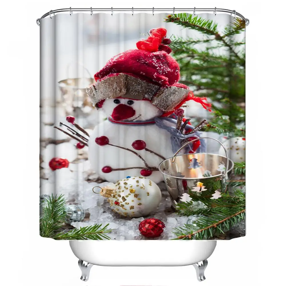 Рождественская серия снеговика цифровая печать водонепроницаемая ткань