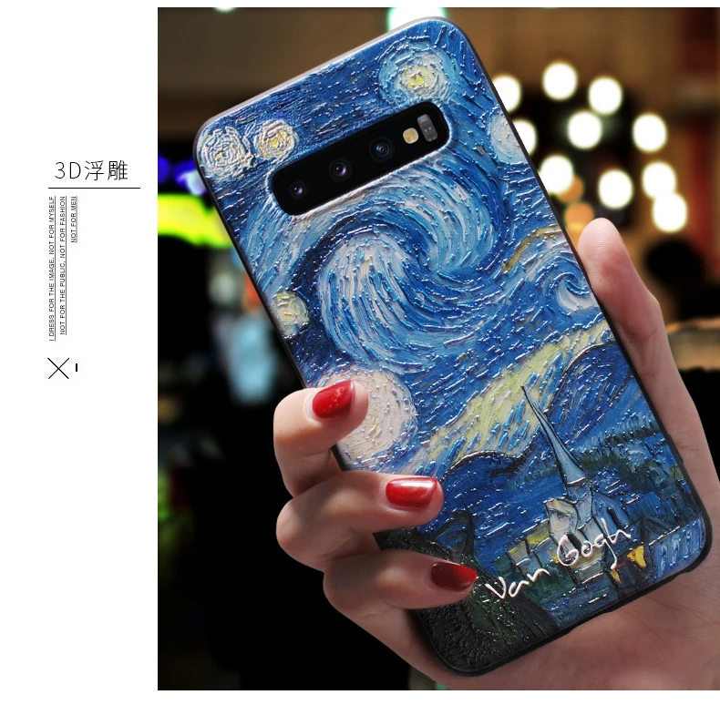 Для samsung Galaxy S8 S9 плюс S10e S10 A10 A20 A30 A40 A50 A70 чехол S10Lite S10Plus чехол Крышка Симпатичные искусства подсолнечника 360 черный чехол