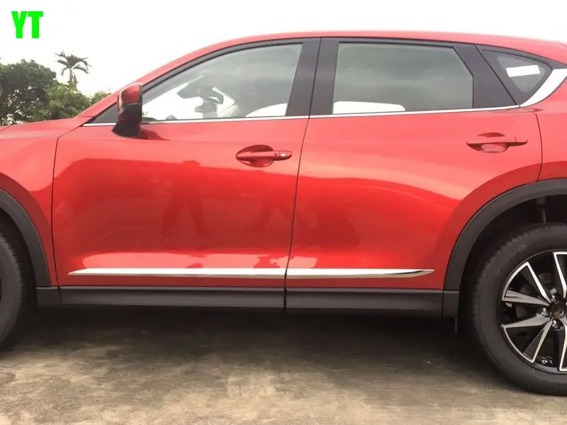 

Автомобильная Боковая дверь, литье отделки для Mazda cx-5 cx5 2017 2018, автомобильные аксессуары.