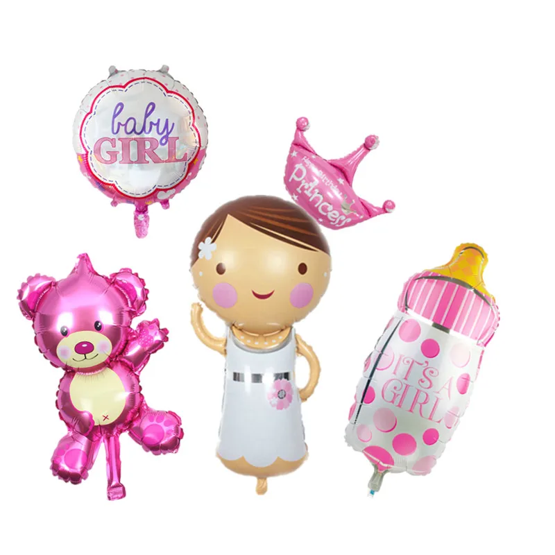 Вечерние воздушные шары с надписью Baby Shower декоративные надувные для детской