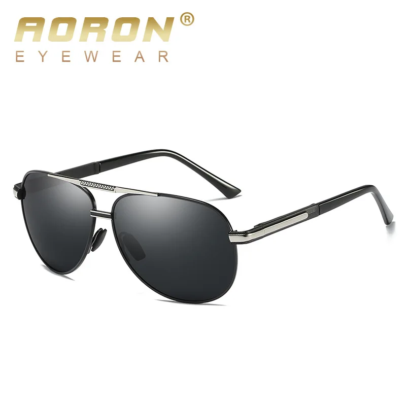 Солнцезащитные очки Aoron UV400 Мужские и женские алюминиевые Поляризационные