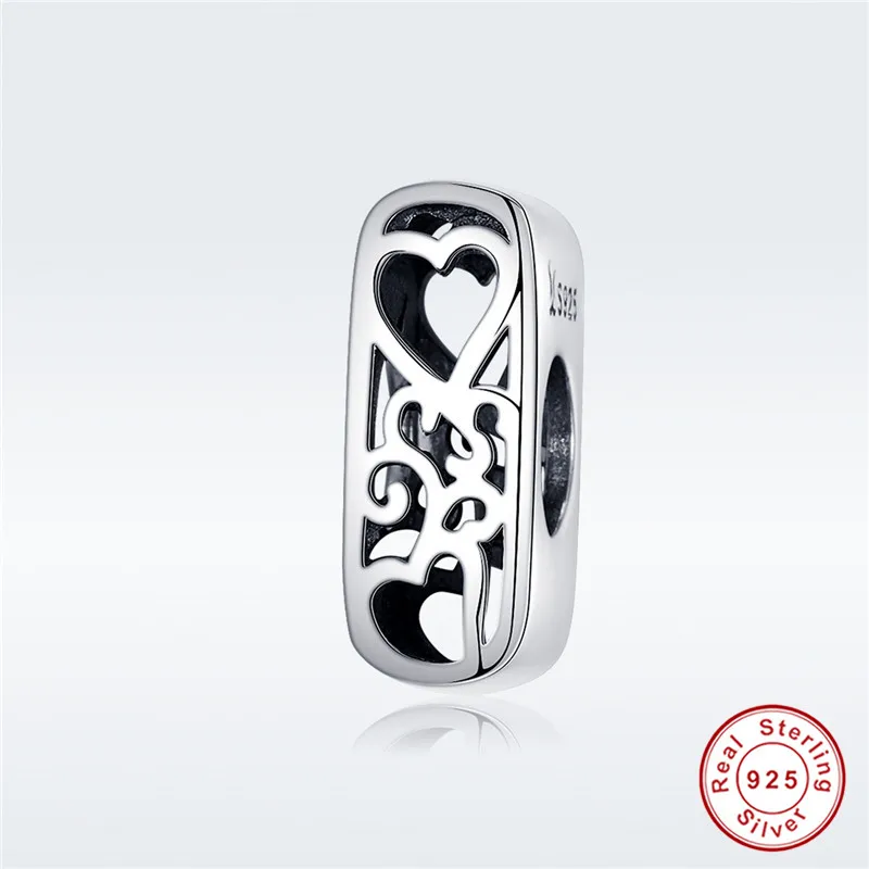 Подходит для браслетов Pandora,, 925 пробы, серебро, 26 букв, английские буквы, бусины S295, сердце, 26 букв, подвески, сделай сам - Цвет: I-1