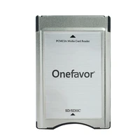 onefavor sd convert to pcmcia multi card reader adapter for mercedes benz benz e300 e260 e200 mp3 memory support 2g 32g sd card