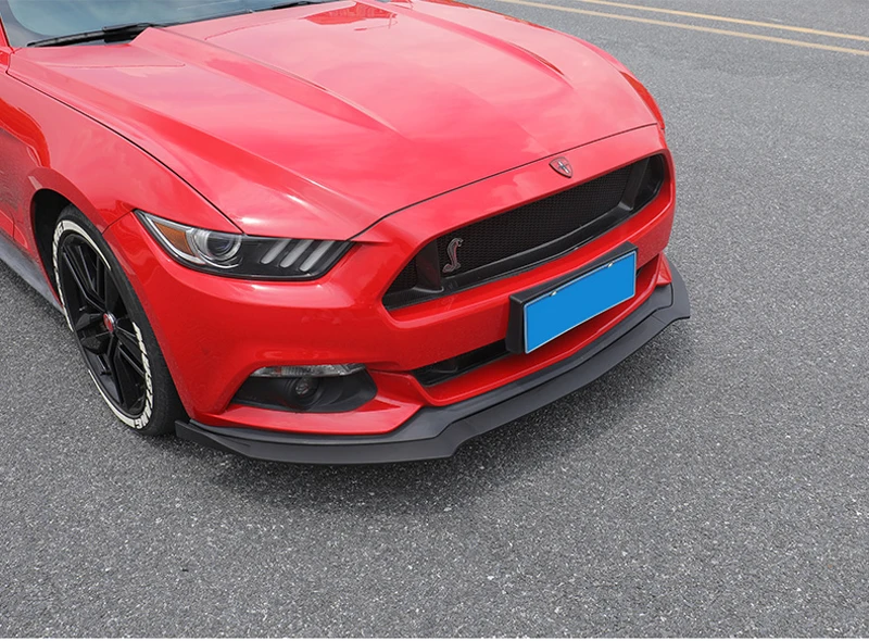 Подходит для Ford Mustang спойлер 2 двери Mustang черный Высококачественный спойлер заднего крыла из углеродного волокна
