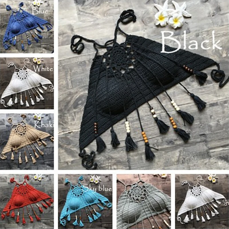 Сексуальный женский летний белый вязаный короткий жилет с открытой спиной и