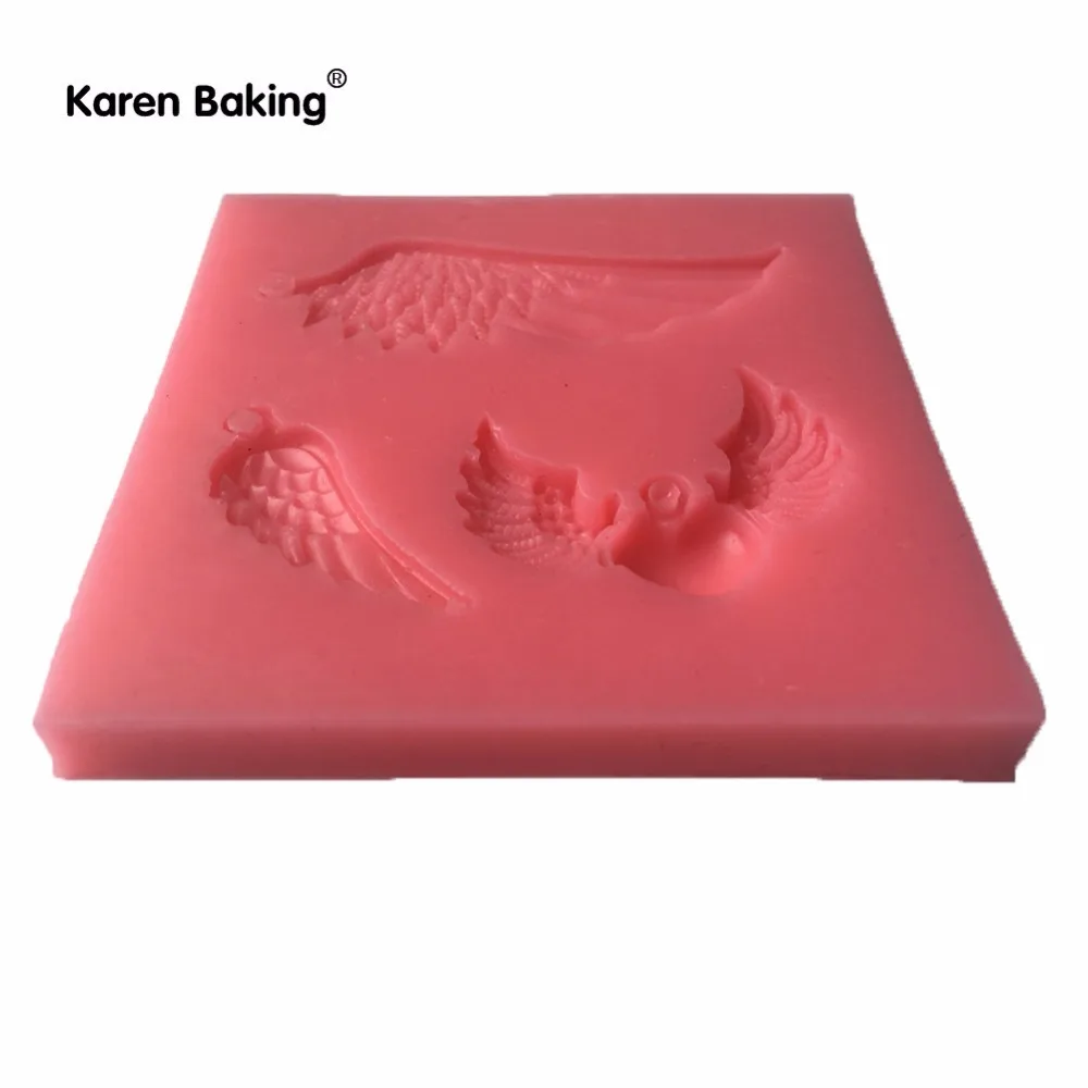 Силиконовые DIY бисерные формы круглые Крылья ангела для изготовления ювелирных