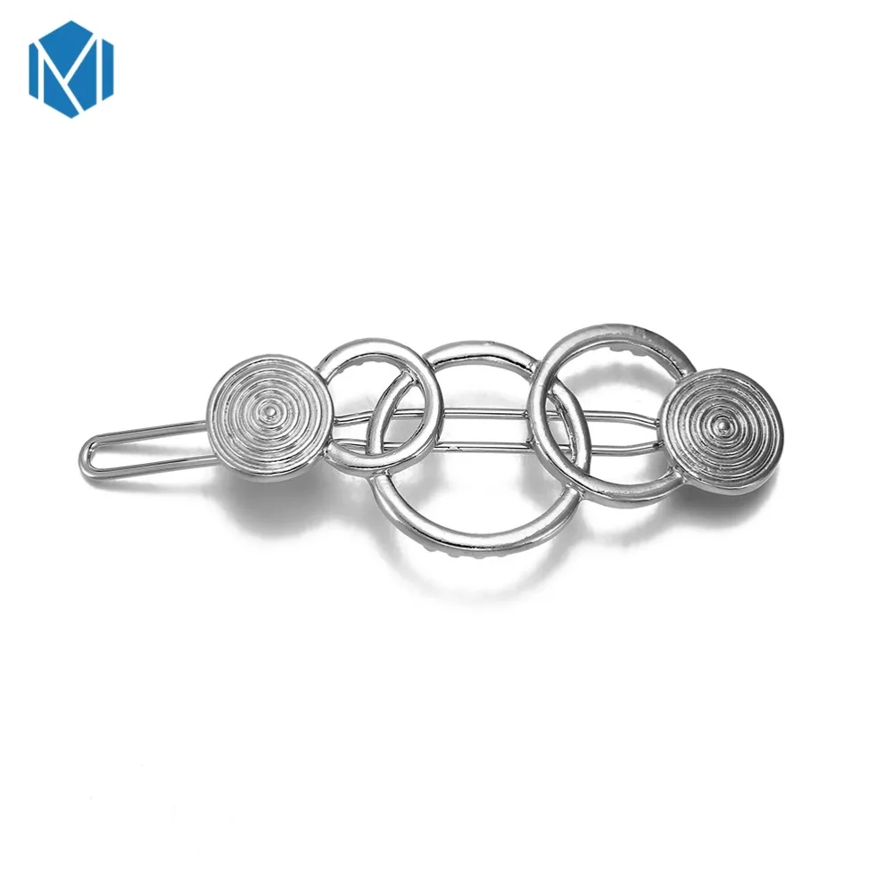 Новое поступление модные женские шпильки геометрической формы заколки для девочек заколки для волос круглая Звезда Луна кошка заколка для волос аксессуары для волос для девочек