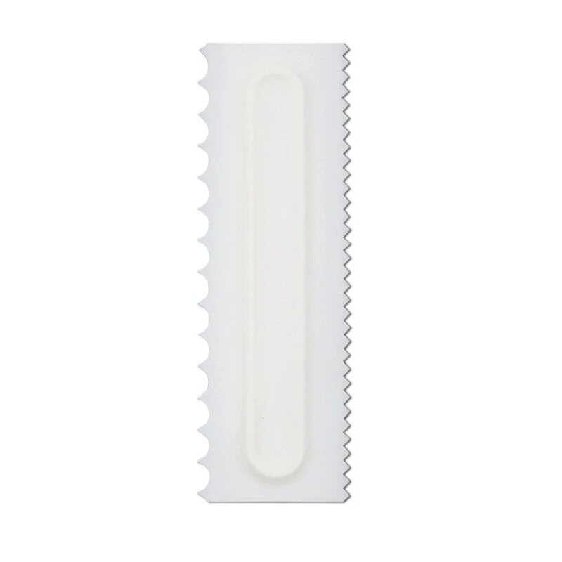 

4PCS/Set Cake Decorating Comb Icing Smoother Cake Scraper Pastry 6 Design Textures Baking Tools For Kitchen Cake Tool Dropship