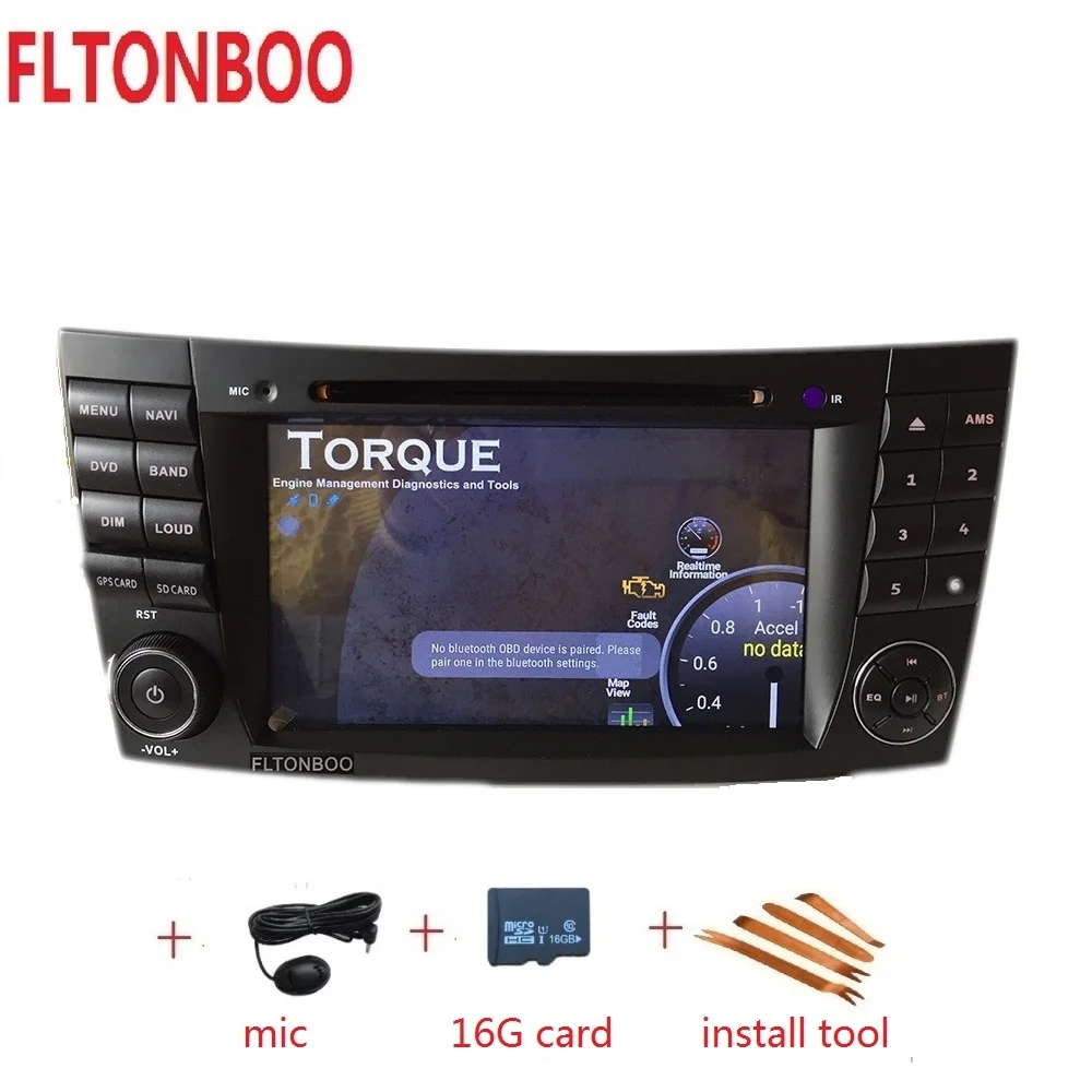 7 &quotAndroid 9 для Mercedes Benz CLS CLASS E220 E300 E350 E240 E270 E280 W219 2din автомобильный Радио dvd gps