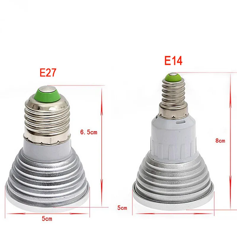 E27 E14 RGB светодиодный лампа Светодиодная лампа меняющая цвет прожектор Магия освещение с ИК-пультом дистанционного управления для вечерние рождественские украшения