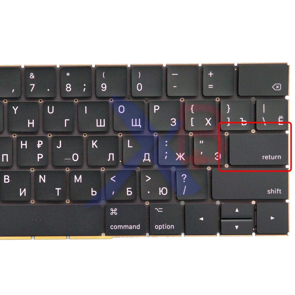 Новая маленькая русская клавиатура A1707 Enter RS для Macbook Pro Retina 15 дюймов
