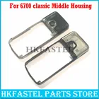 Корпус HKFASTEL для Nokia 6700 classic 6700c мобильный телефон, средняя рамка, чехол с объективом камеры, запасные части для ремонта