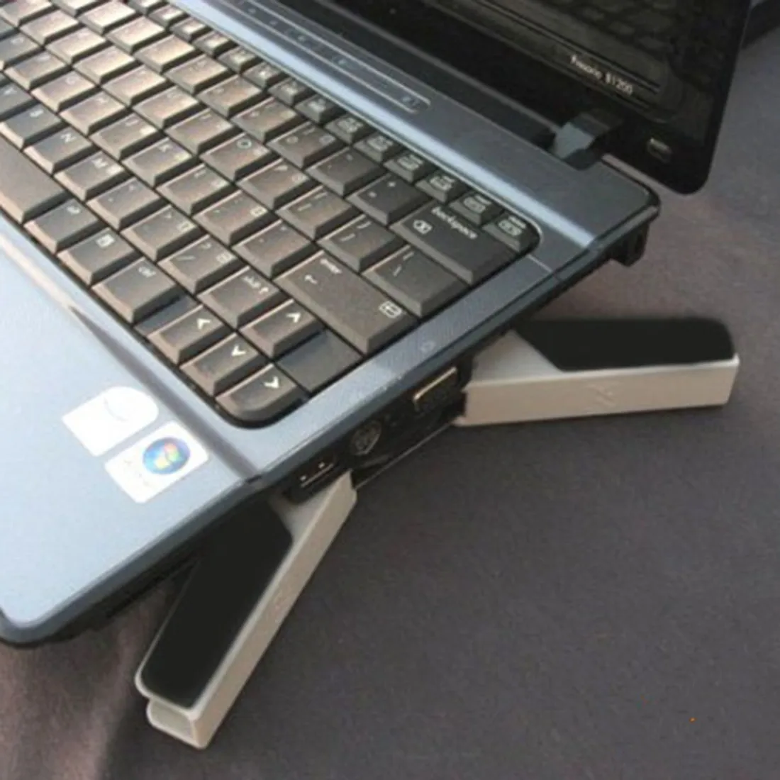 Вращающийся USB вентилятор NOYOKERE для ноутбука ПК 2 вентилятора охлаждающая