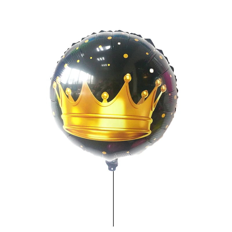 

18inch Gold Crown Foil Balloons 20pcs Wedding Birthday Party Supplies Bachelorette Party Decoration Globos Baby Shower Gift Toys