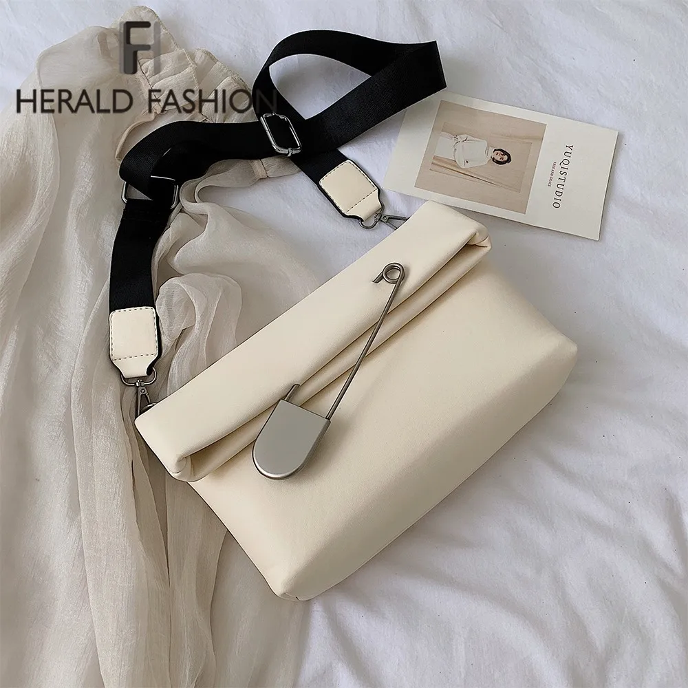 Herald Fashion Женская сумка мессенджер качественная кожаная женская через плечо с