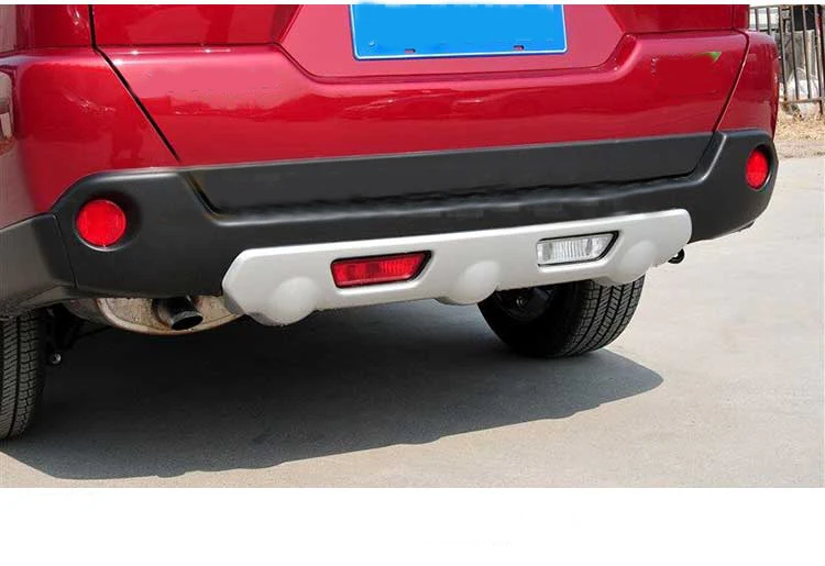 Хромированная и защитная накладка на задний бампер для Nissan X-Trail T31 2008 2010 2011 2012 2013