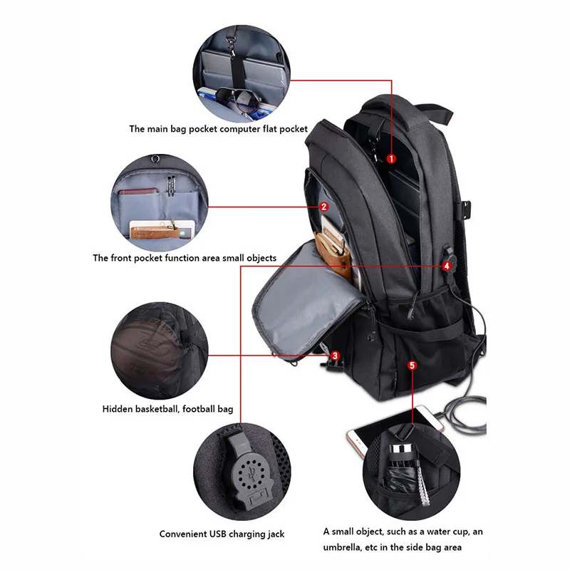 Для мужчин анти вор USB bagpack 15 6 дюймовый ноутбук рюкзак для wo школьный сумка