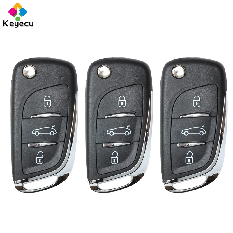 KEYECU 3 шт./лот сменный универсальный пульт дистанционного управления серии NB для