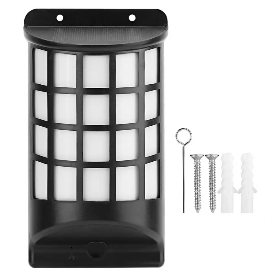 Фонарь с мерцающим пламенем на солнечной батарее IP65 водонепроницаемый