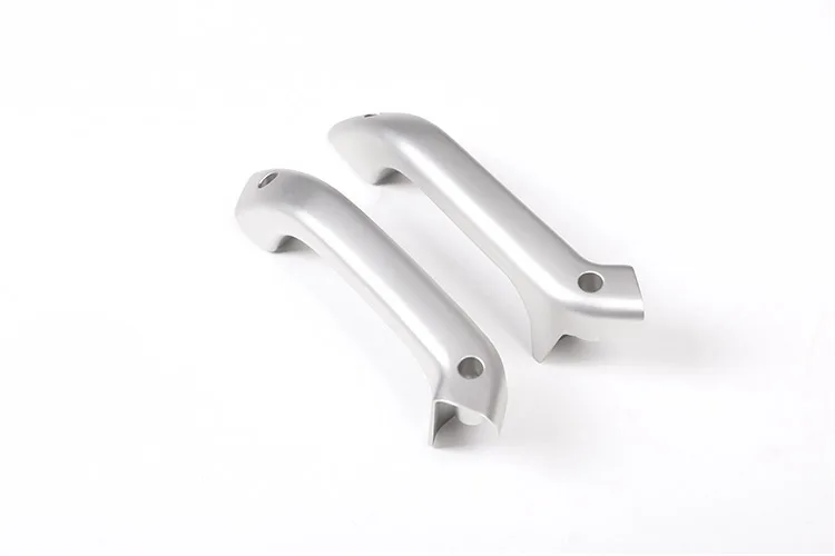 2 шт. накладки на внутреннюю дверную ручку автомобиля из алюминиевого сплава для