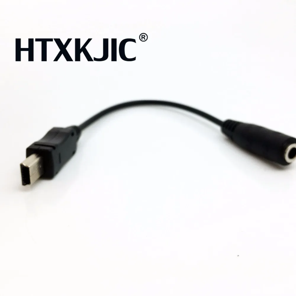 Аудиокабель Mini USB (штекер)/3 5 мм (гнездо) для активного зажима микрофона адаптер GoPro